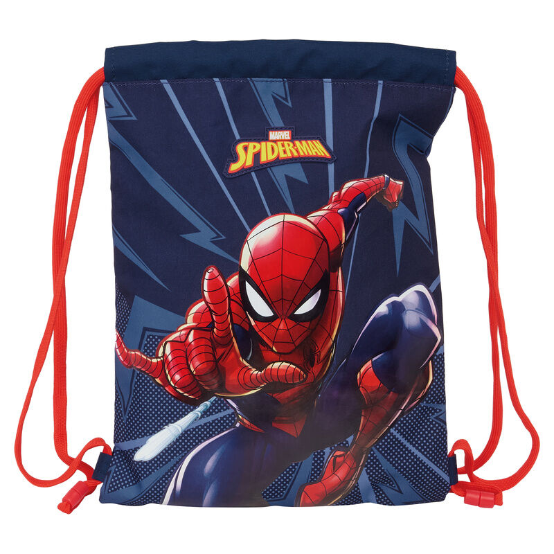 Saco Spiderman Marvel 34cm Frikytopia
