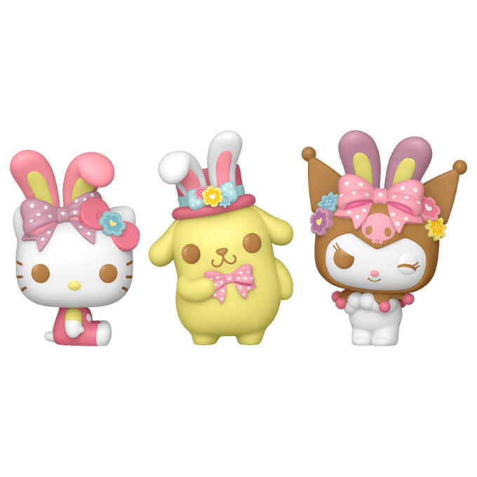 Hello Kitty Figura Pocket POP! Vinyl Easter Egg 3-Pack HK 4 cm