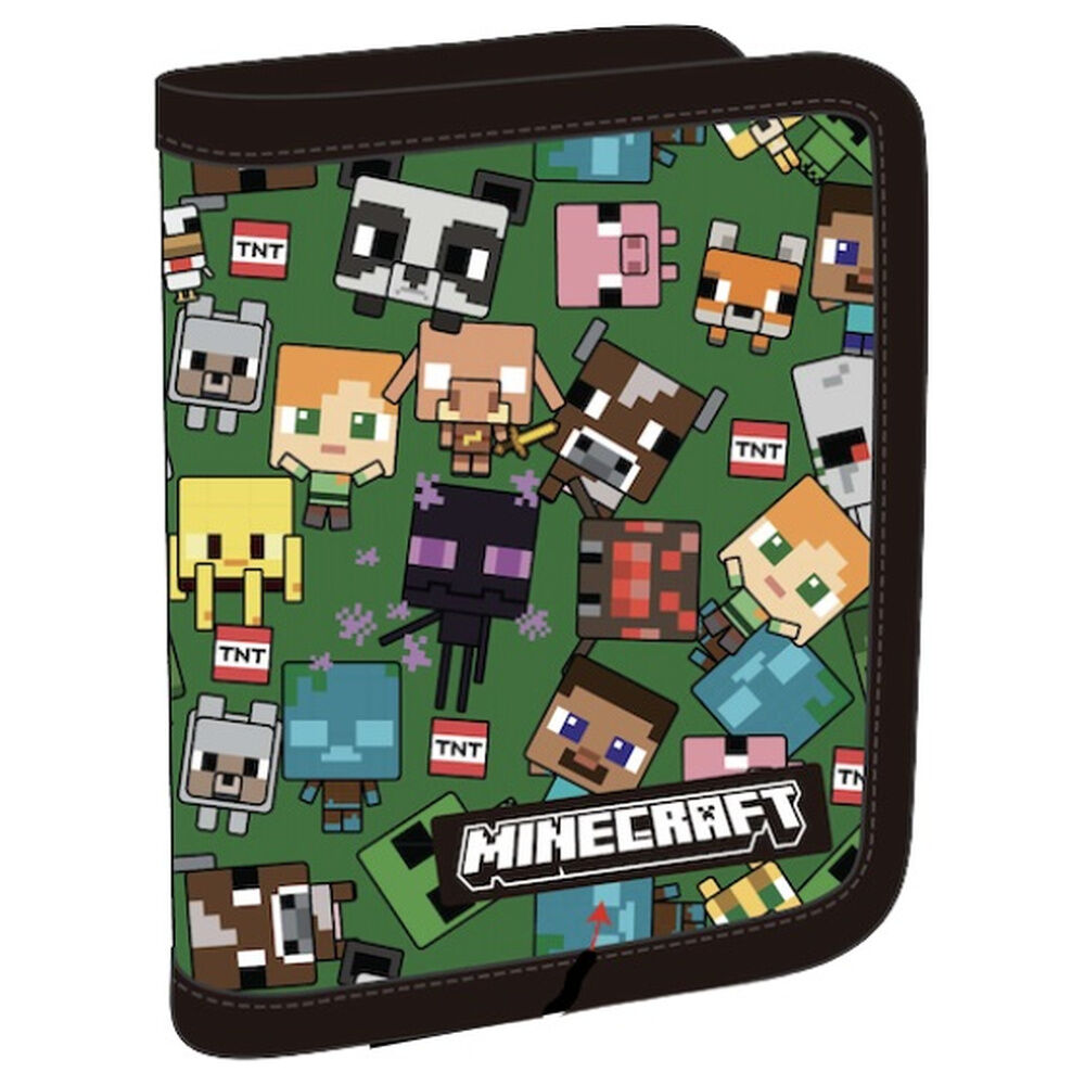 Bolsa cremallera Characters Minecraft Frikytopia