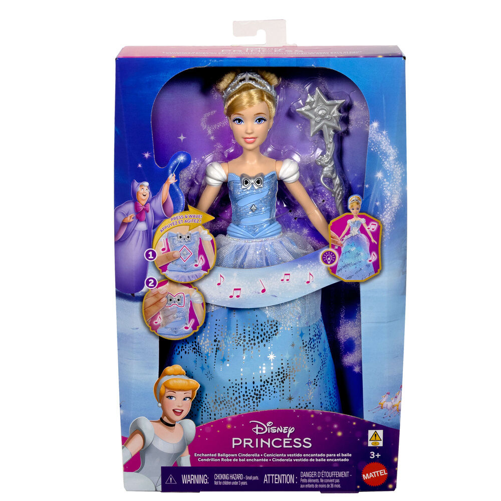Muñeca Cenicienta Vestido Encantado Cenicienta Disney