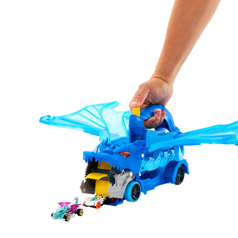 Pista City Dragon Transportador Hot Wheels