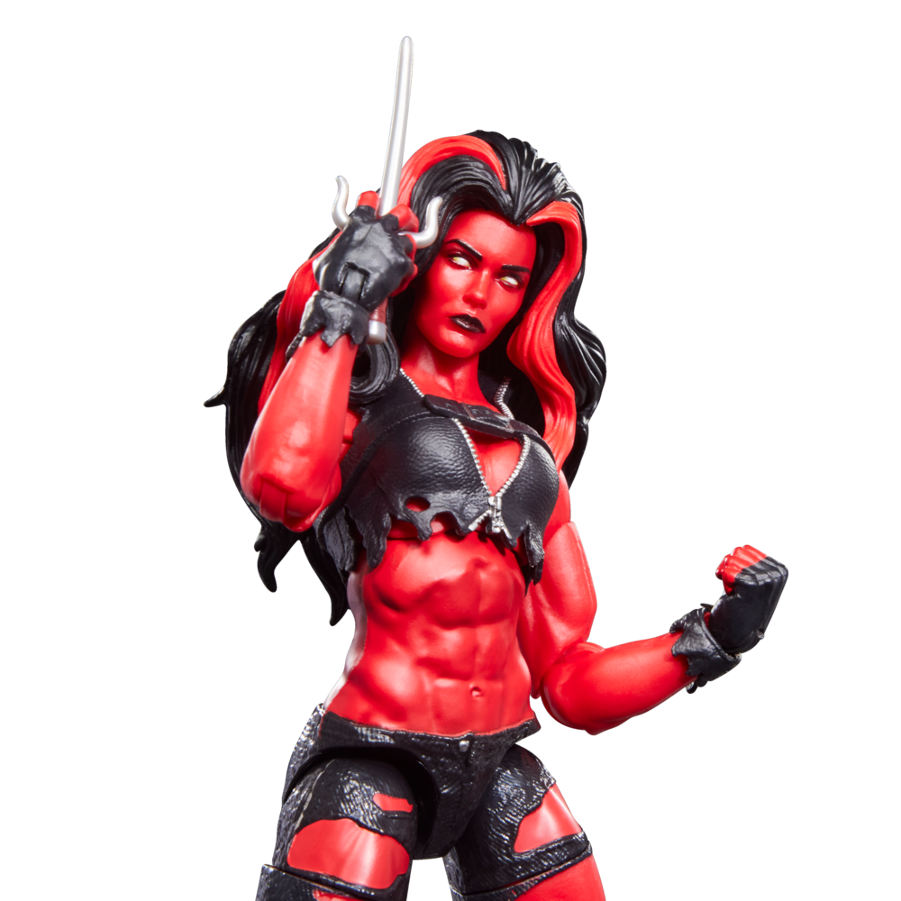 Figura Hulka Roja She-Hulk Marvel Legends 15cm