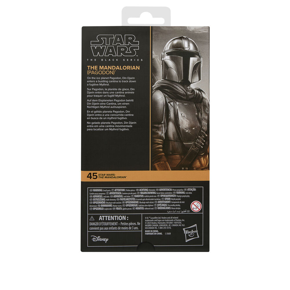 Star Wars: The Mandalorian Black Series Figura The Mandalorian (Pagodon) 15 cm