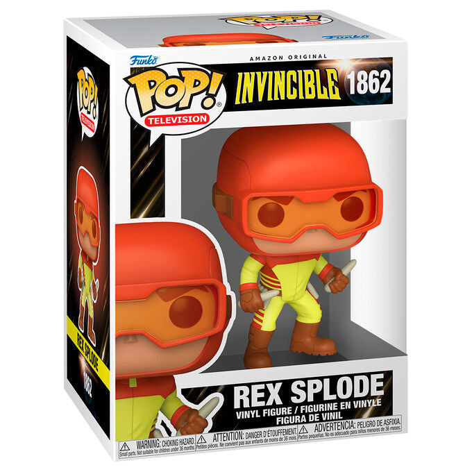 Invincible 2 POP! Vinyl Figuren Rex Splode with Chase 9 cm Surtido (6)