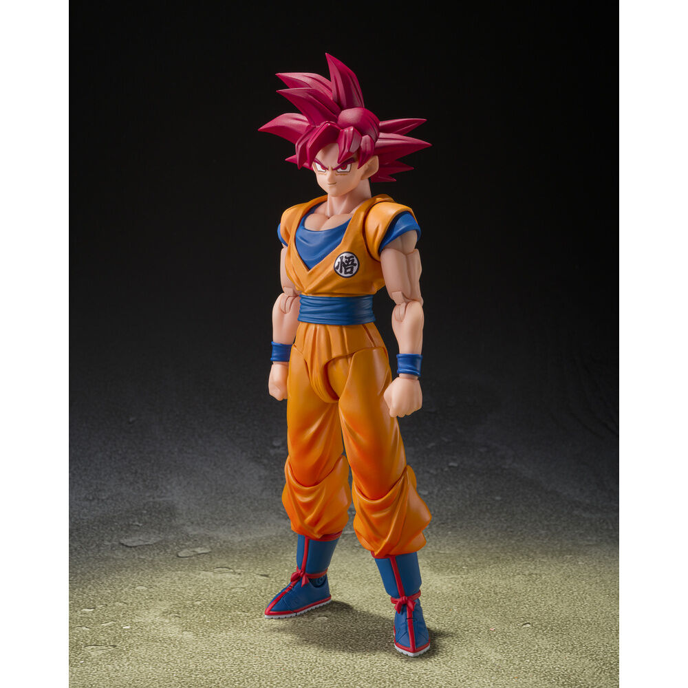 DRAGON BALL SUPER SAIYAN GOD SON GOKU GOD AURA S.H.FIGUARTS