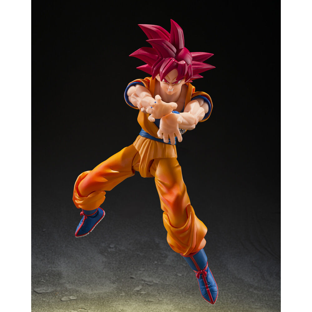 DRAGON BALL SUPER SAIYAN GOD SON GOKU GOD AURA S.H.FIGUARTS