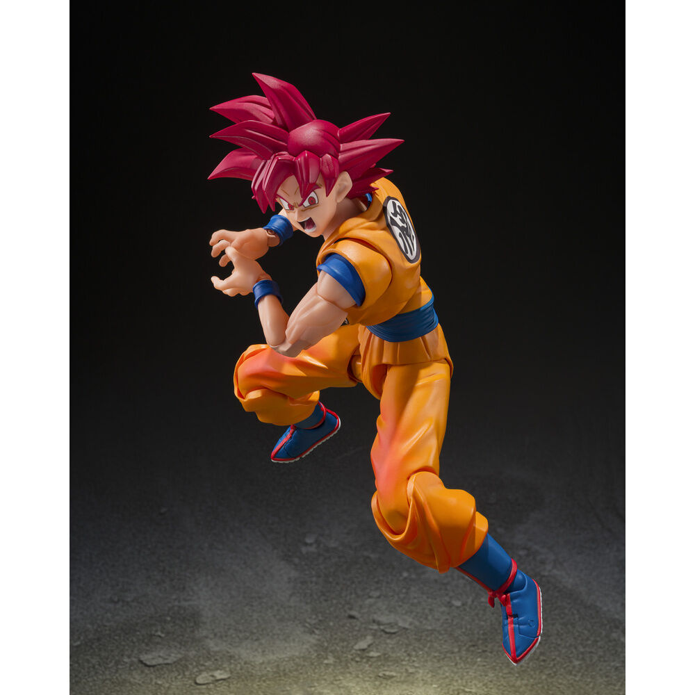 DRAGON BALL SUPER SAIYAN GOD SON GOKU GOD AURA S.H.FIGUARTS