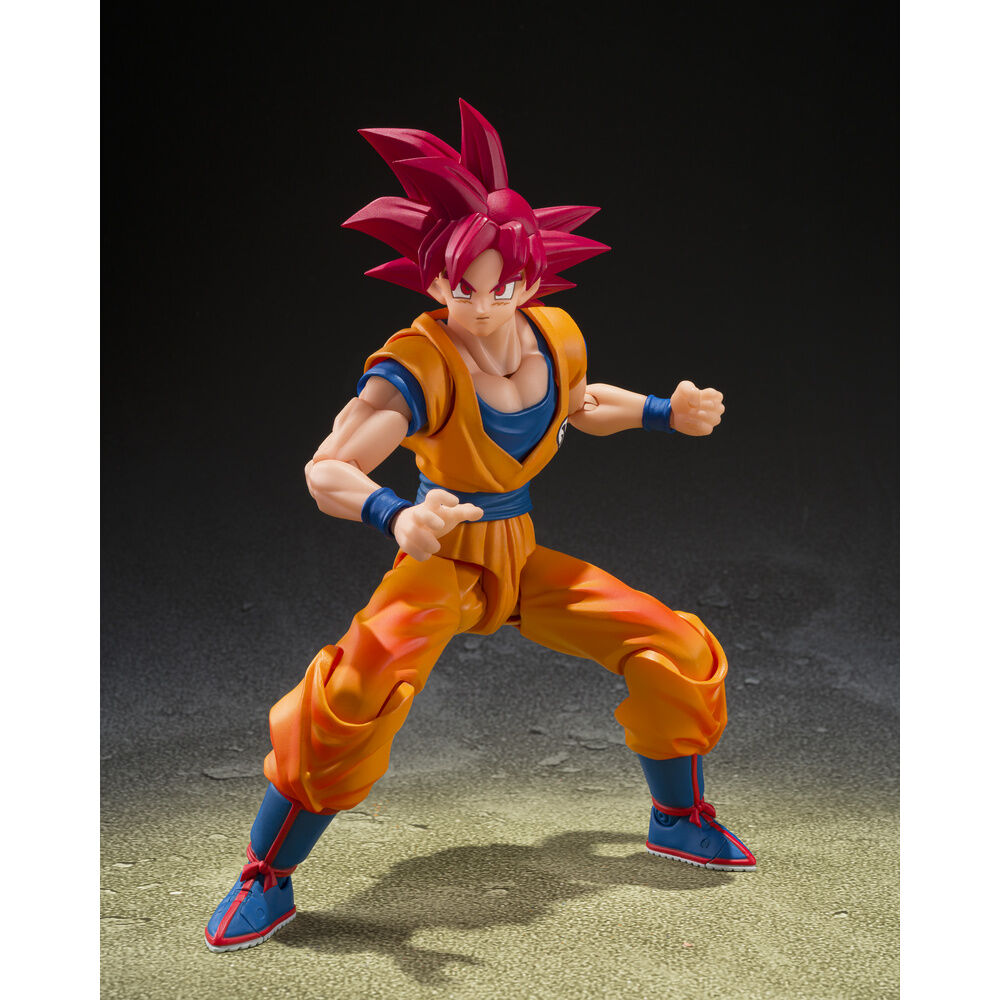 DRAGON BALL SUPER SAIYAN GOD SON GOKU GOD AURA S.H.FIGUARTS