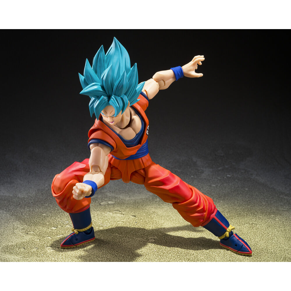 DRAGON BALL SUPER SAIYAN GOD SUPER SAIYAN SON GOKU BLUE POWER S.H.FIGUARTS