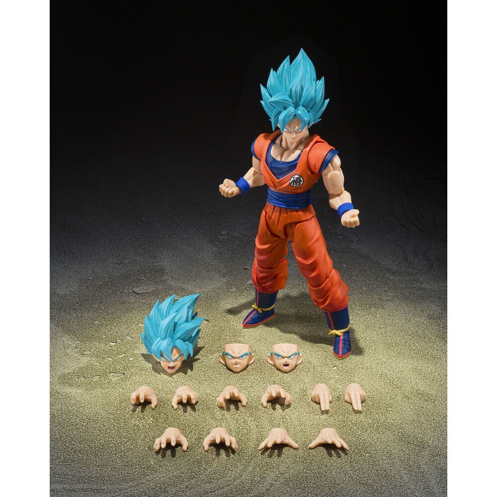 DRAGON BALL SUPER SAIYAN GOD SUPER SAIYAN SON GOKU BLUE POWER S.H.FIGUARTS