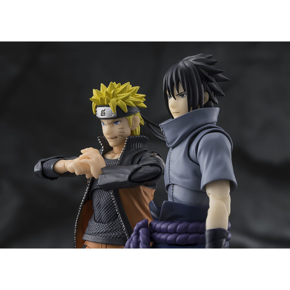 Figura tamashii nations naruto shippuden s.h.figuarts sasuke uchiha - solitary shinobi -