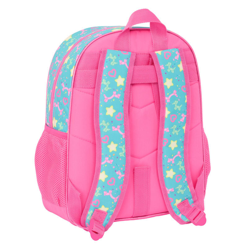 Mochila Confetti La Casa de Muñecas de Gabby 38cm adaptable