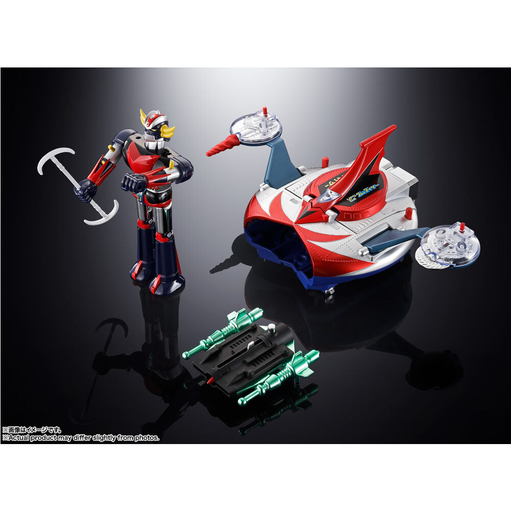 Figura tamashii nations ufo robo grendizer deluxe grendizer & ufo spazer