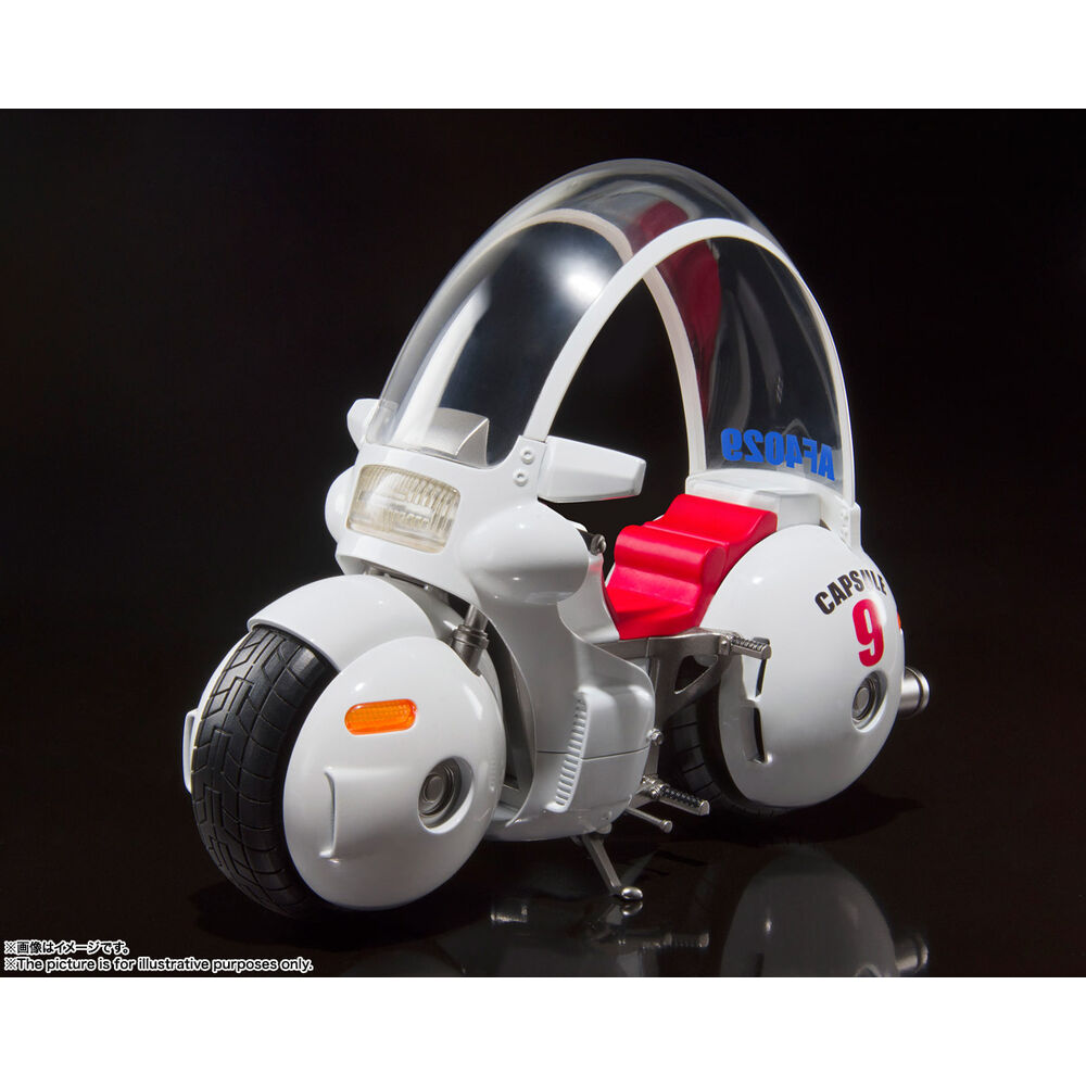 Figura S.H.Figuarts Dragon Ball Bulma Motorcycle Hoi-Poi Capsule