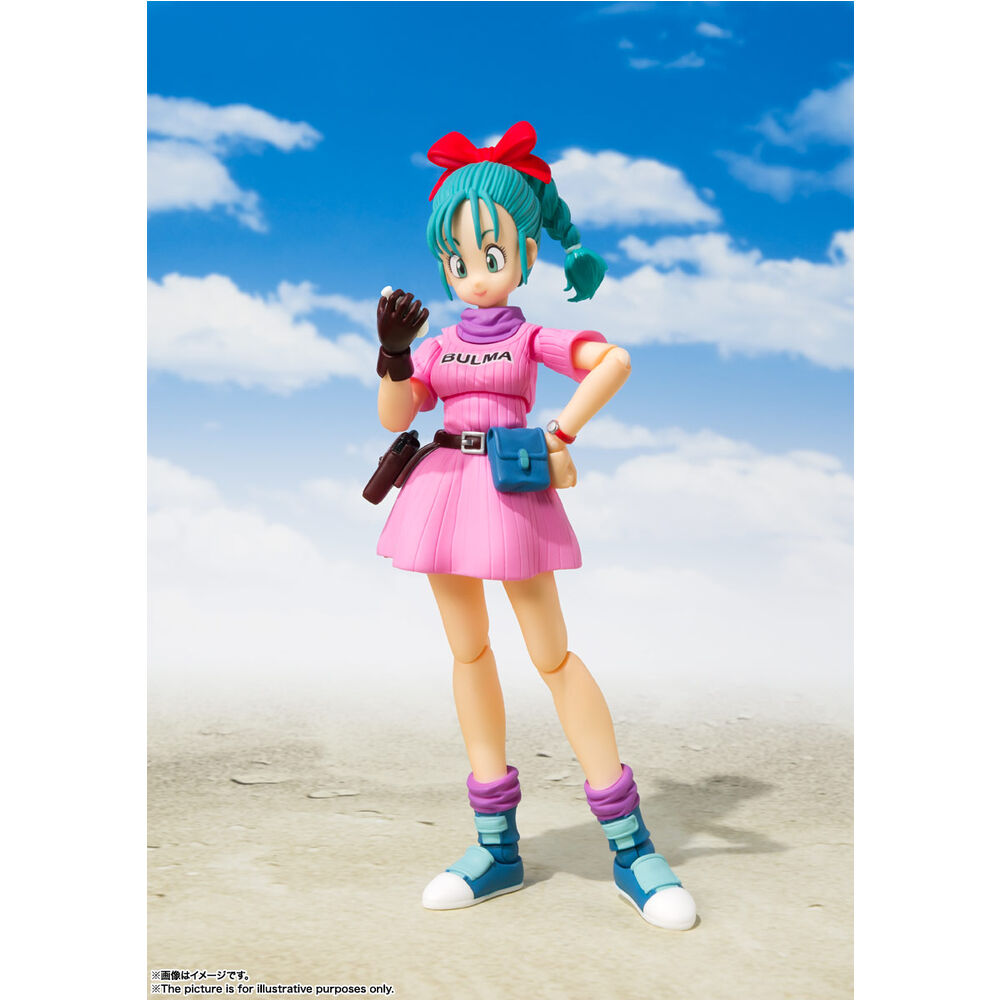 Figura S.H.Figuarts Dragon Ball Bulma Adventure Begins 16 cm