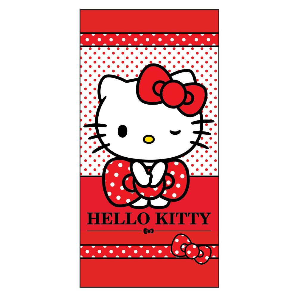 Toalla Hello Kitty microfibra Frikytopia