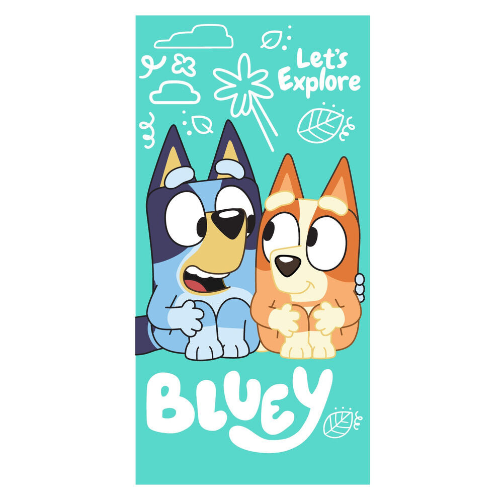 Toalla Bluey microfibra Frikytopia