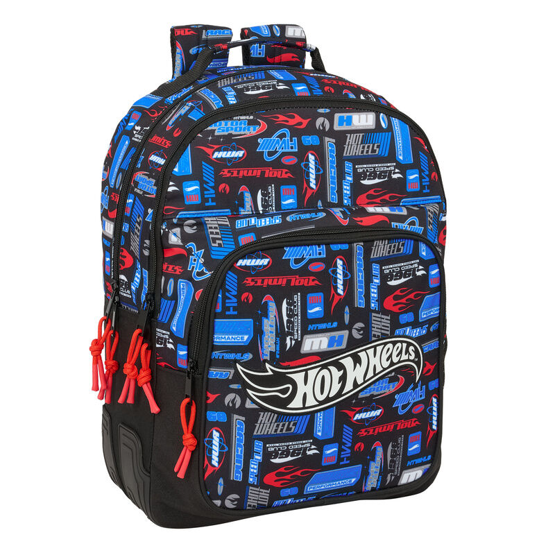 Mochila Hot Wheels 42cm adaptable Frikytopia