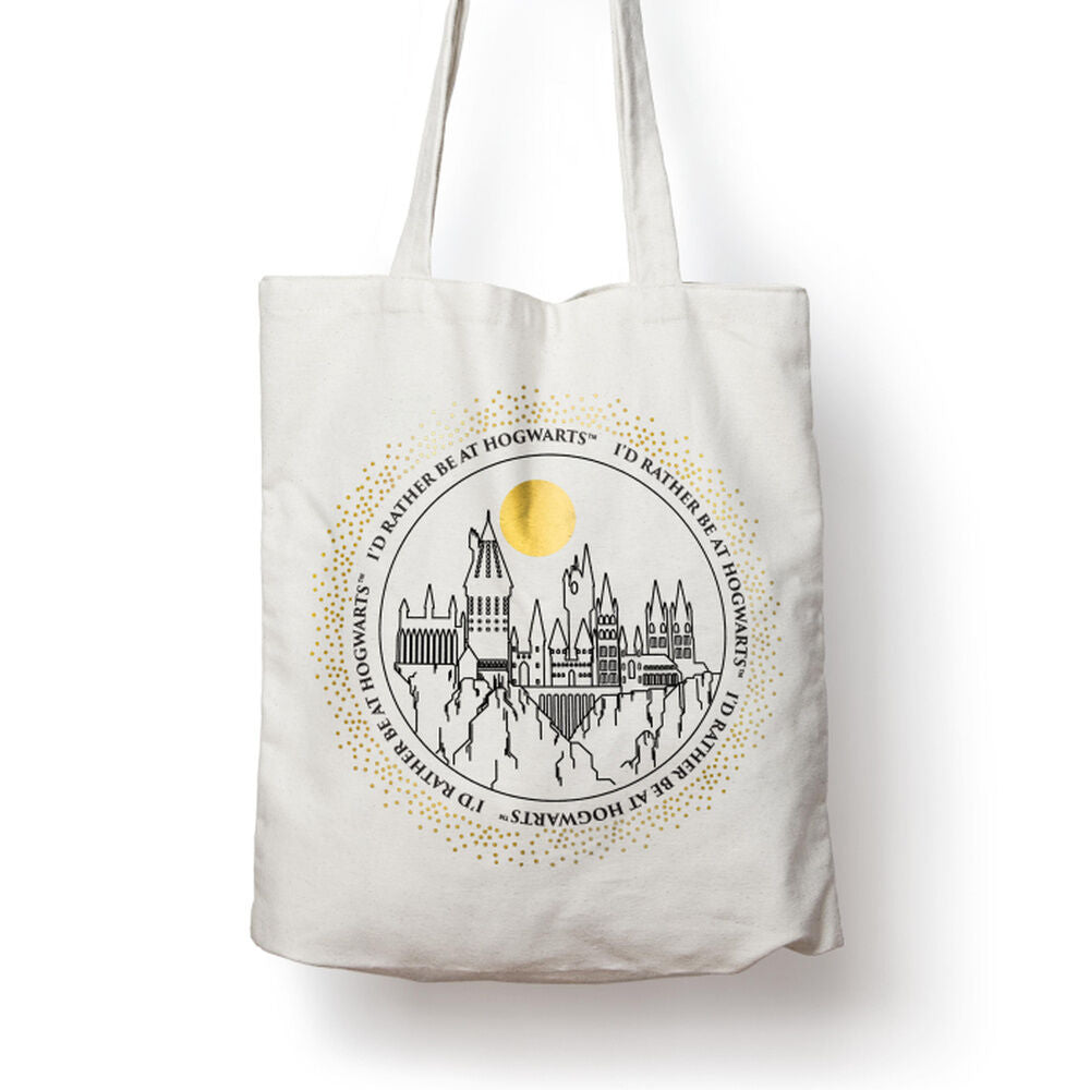 Harry Potter Bolsa Castillo de Hogwarts de algodón