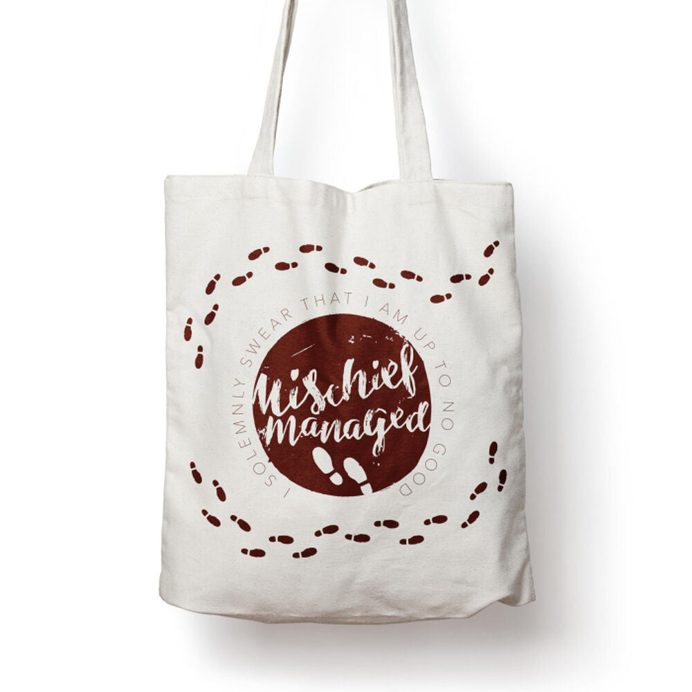 Harry Potter Bolsa Mapa del Merodeador de algodón