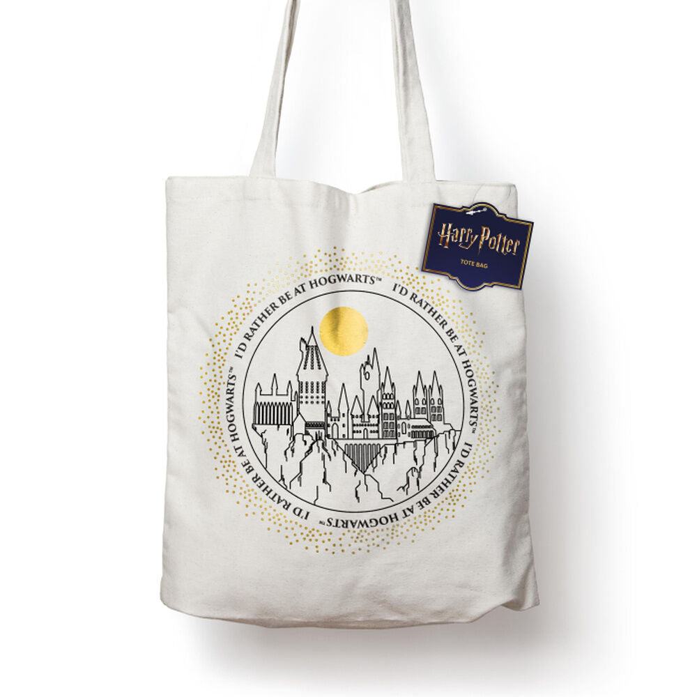 Harry Potter Bolsa Castillo de Hogwarts de algodón