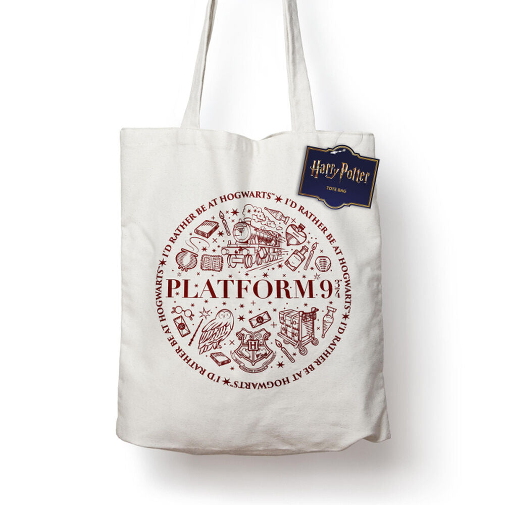 Harry Potter Bolsa Andén 9 3/4 de algodón