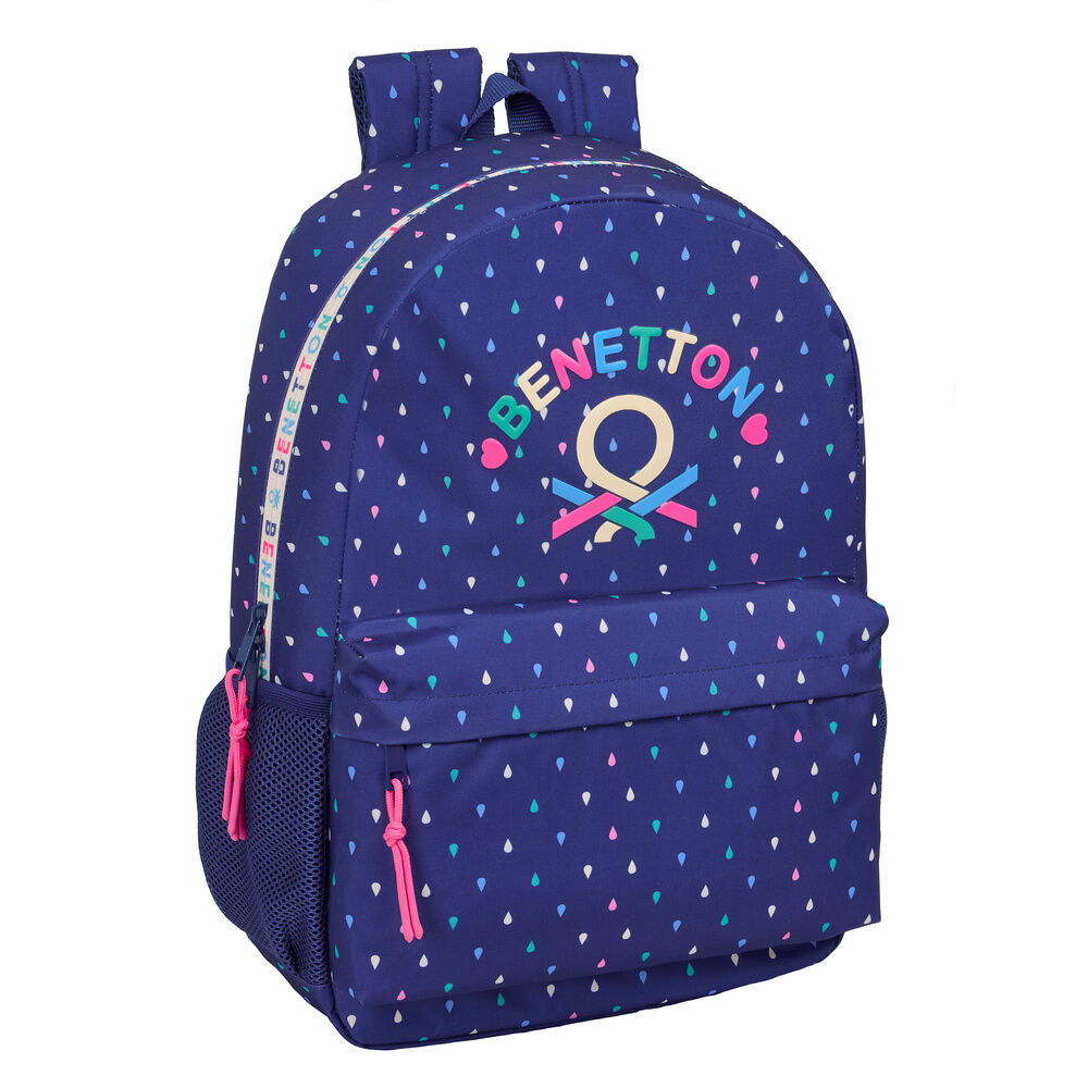 Mochila Drop Benetton 46cm adaptável Frikytopia