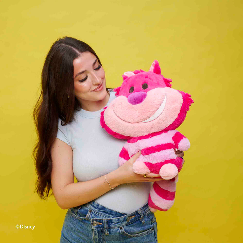 Disney Peluche Huggables Gato de Cheshire 35 cm