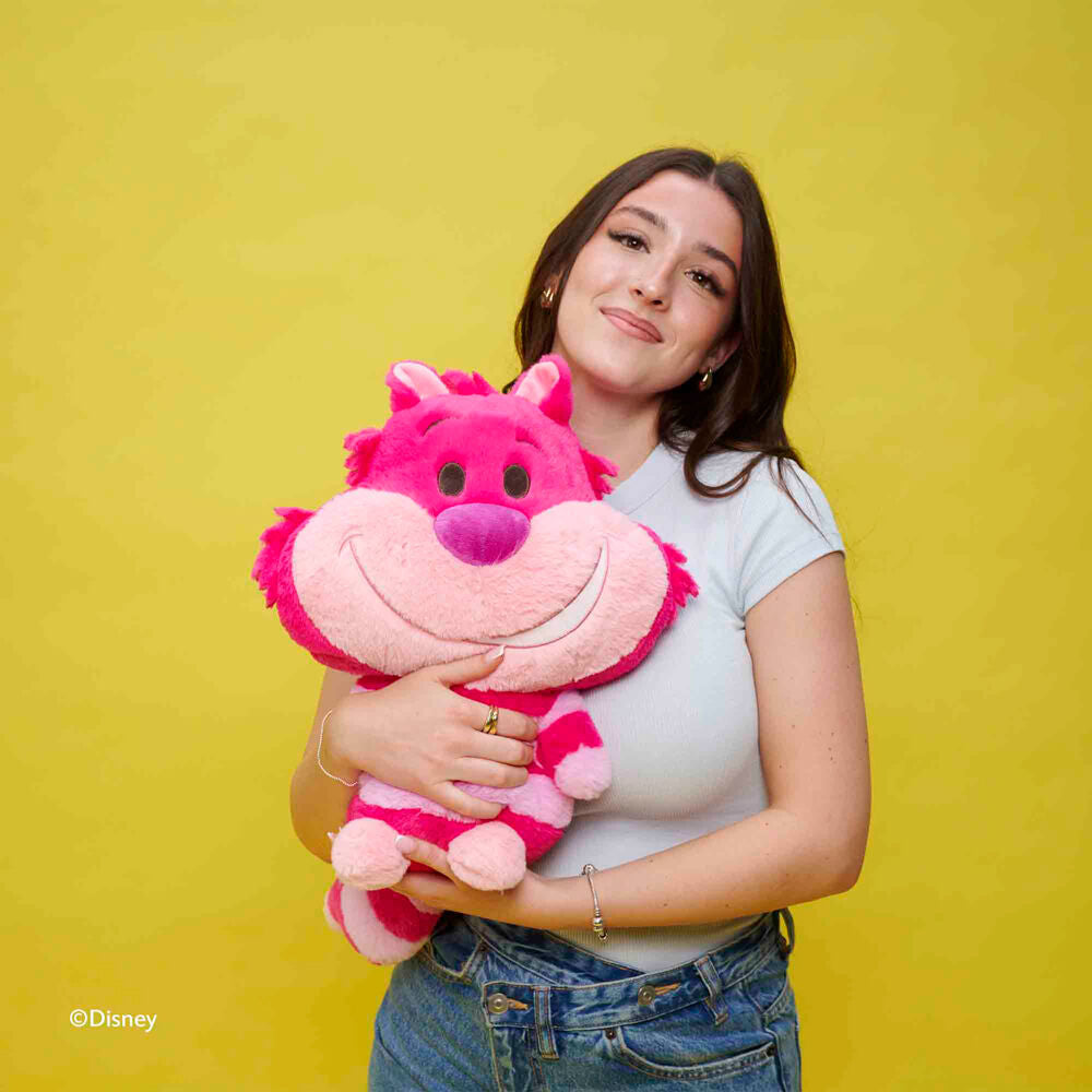 Disney Peluche Huggables Gato de Cheshire 35 cm