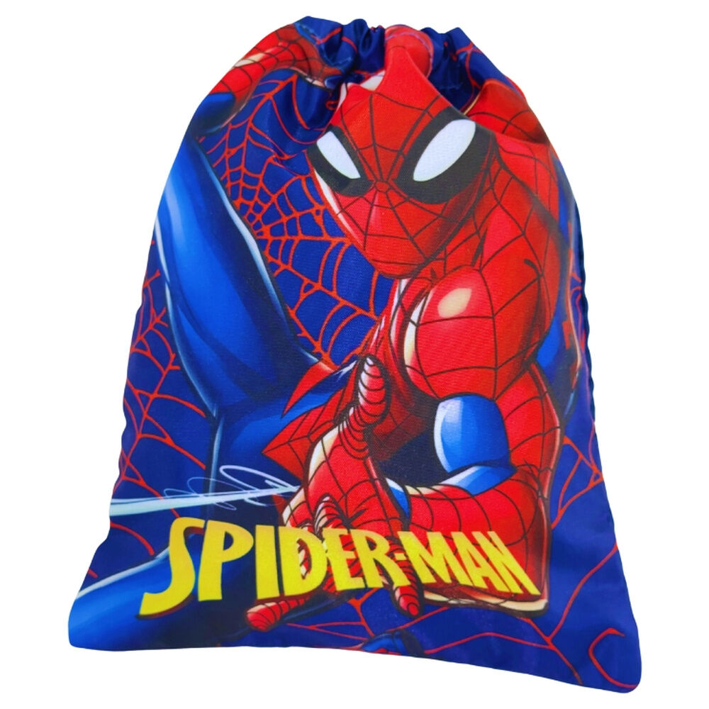 Saco merienda Web Spiderman Marvel 30cm Frikytopia