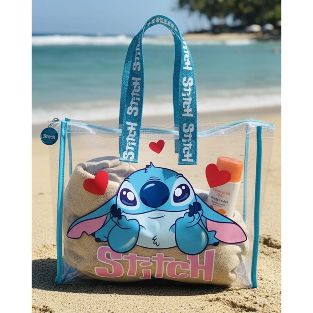 Bolsa playa Stitch Disney Frikytopia
