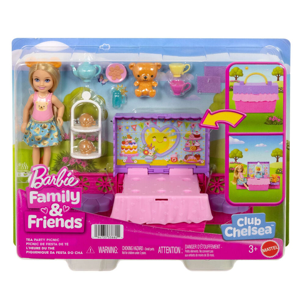 Muñeca Picnic Club Chelsea Barbie Frikytopia