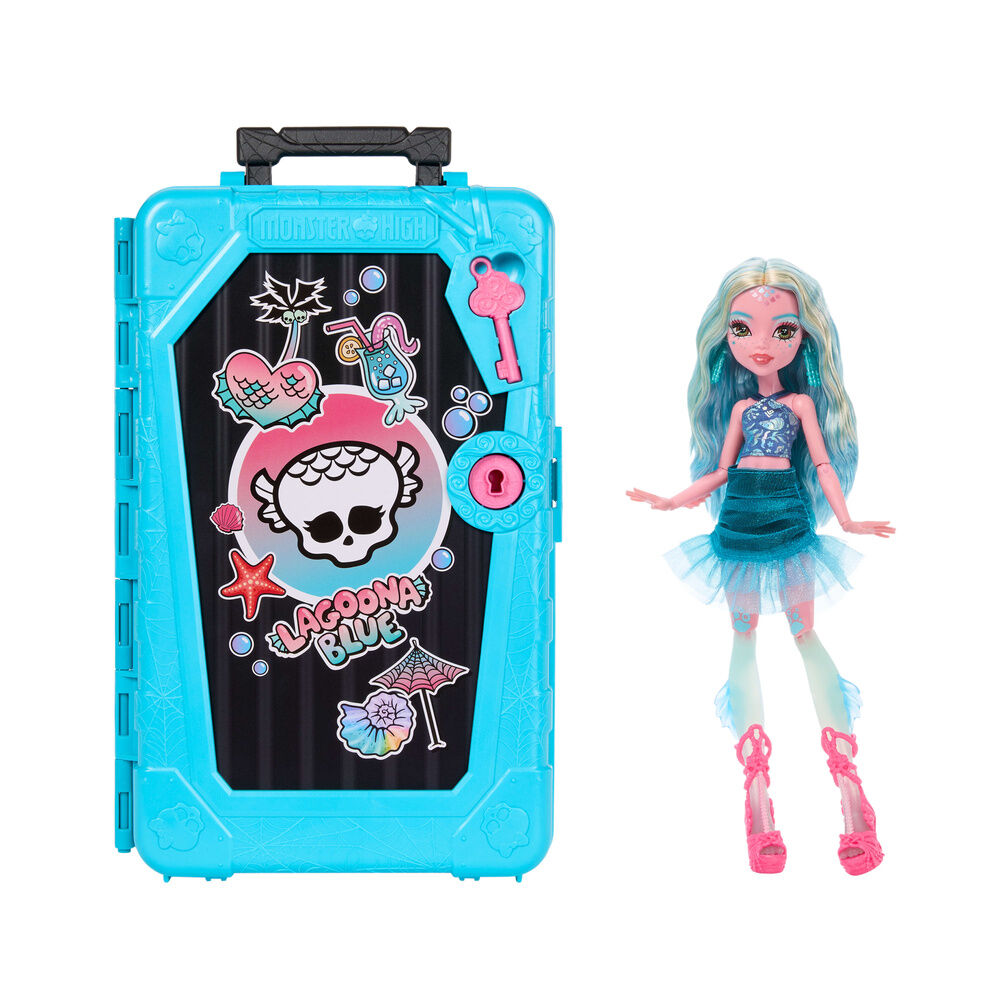 Monster High Skulltimate Secrets Muñeca Destination: Gore-geous Oasis - Lagoona Blue