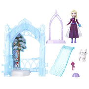 Boneca Elsa Esconderijo Congelado de Animais Frozen Disney