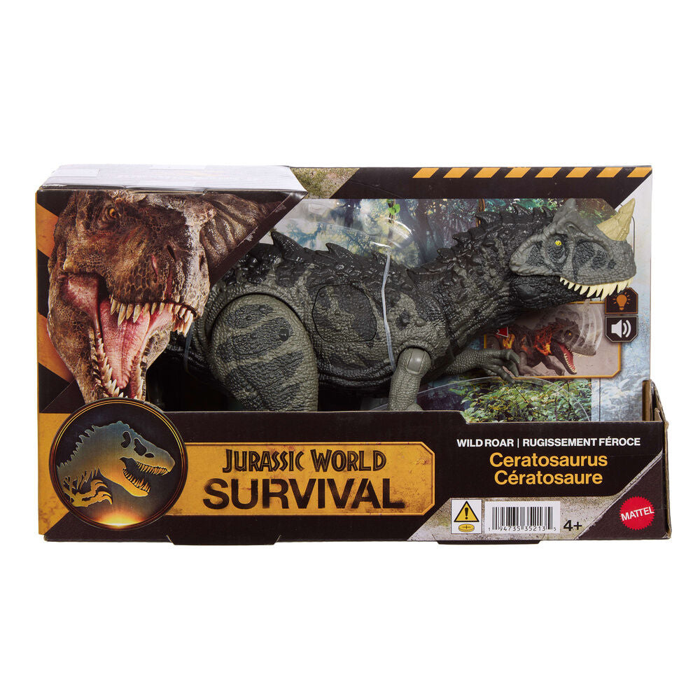 Jurassic World: Survival Figura Wild Roar Ceratosaurus