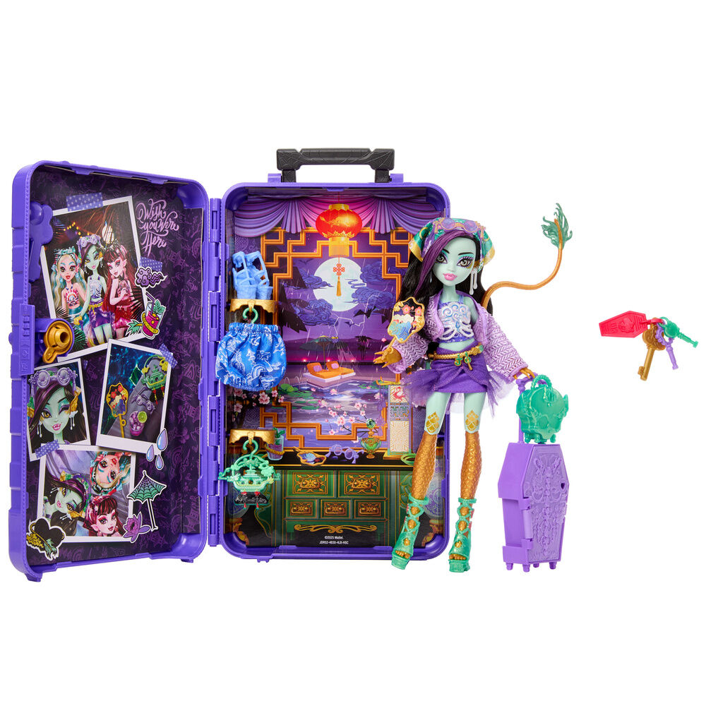 Monster High Skulltimate Secrets Muñeca Destination: Gore-geous Oasis - Jinafire Long