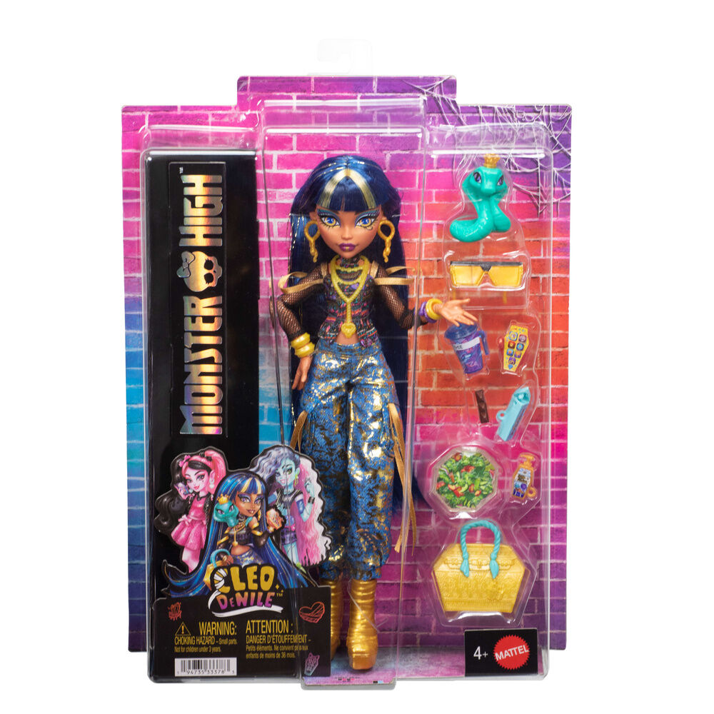 Monster High Muñeca Cleo de Nile