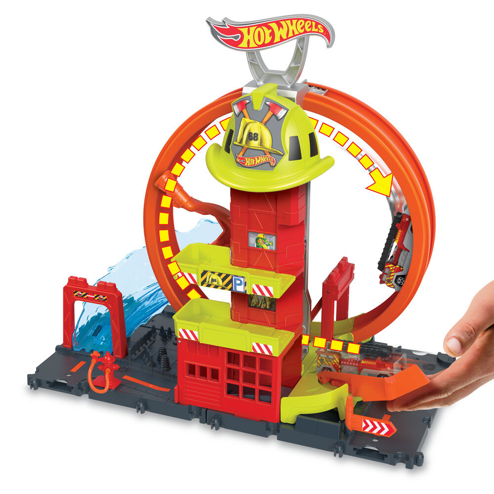 Estacion de Bomeros Hot Wheels City