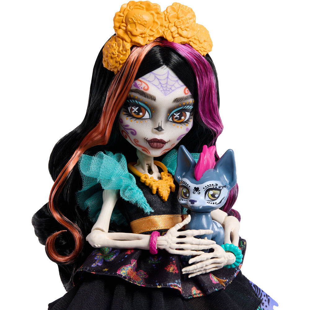 Monster High Muñeca Skelita Calaveras