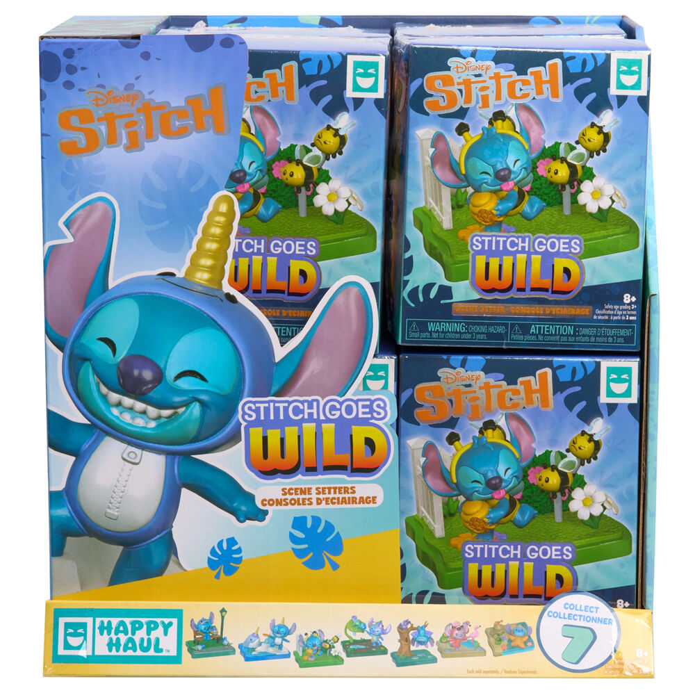 Stitch Happy Haul Figura Coleccionable Blind Boxes Goes Wild (8)