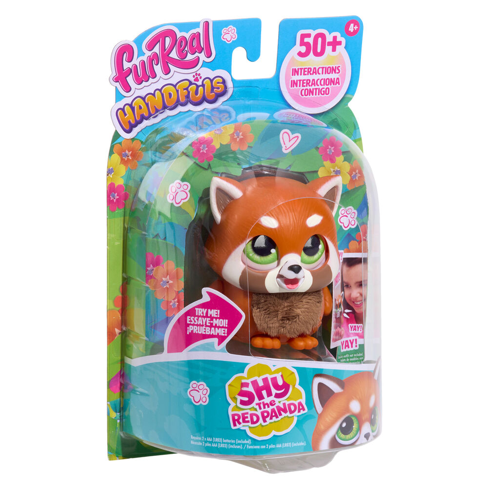 Muñeco interactivo Red Panda FurReal Handfuls Frikytopia