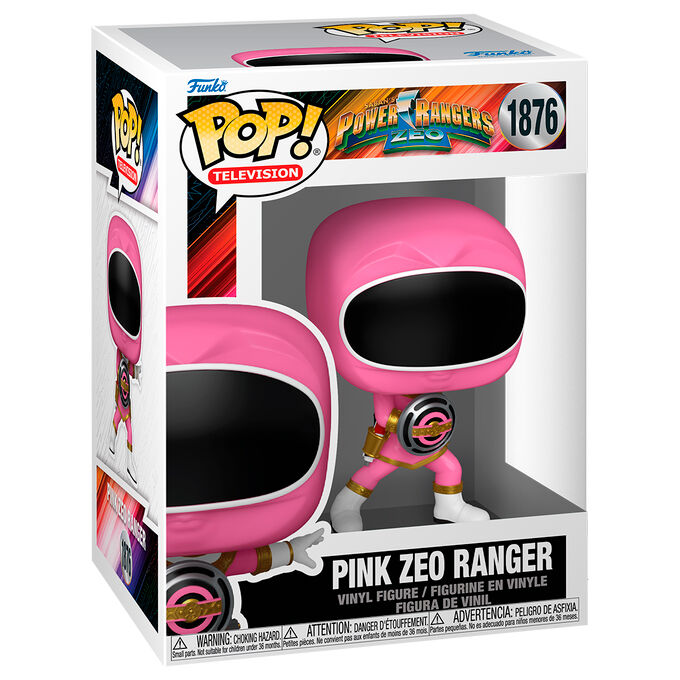 Power Rangers Zeo POP! Movies Vinyl Figuren Zeo Ranger Pink 9 cm