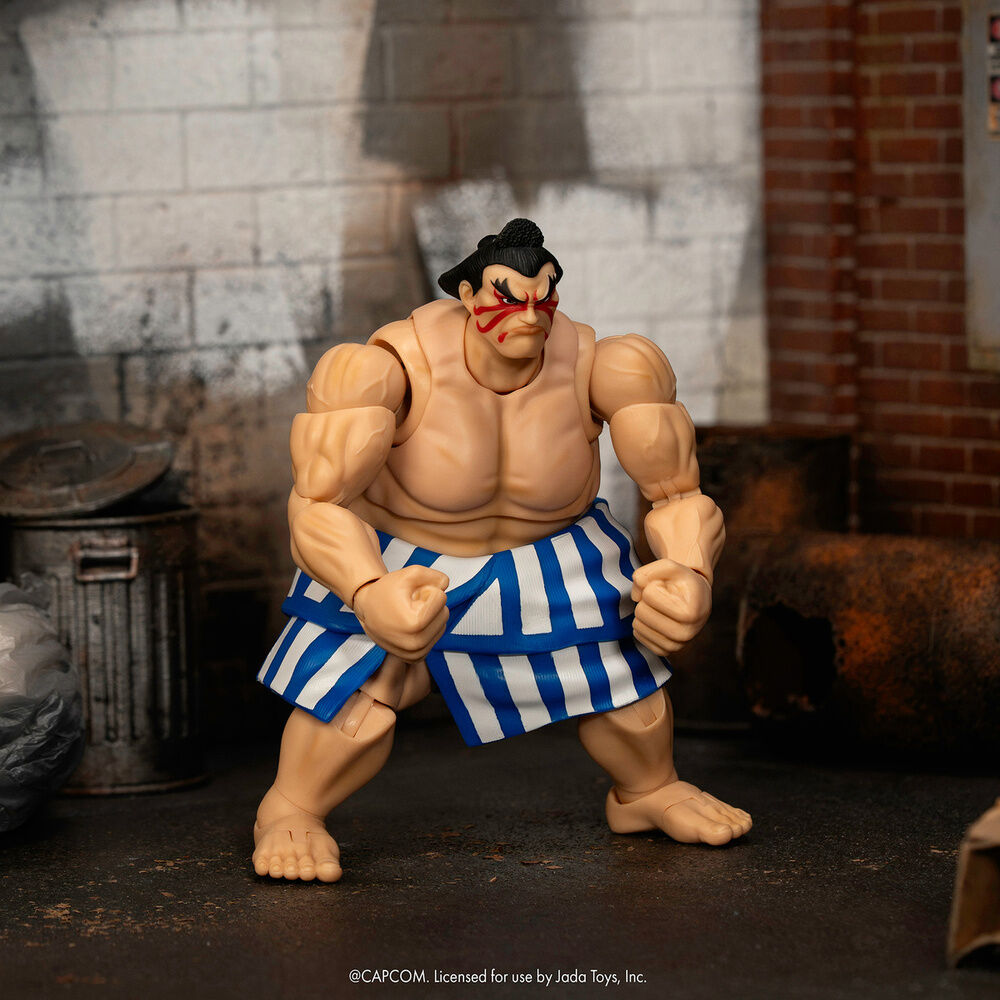 Ultra Street Fighter II: The Final Challengers Figura 1/12 E. Honda 16 cm