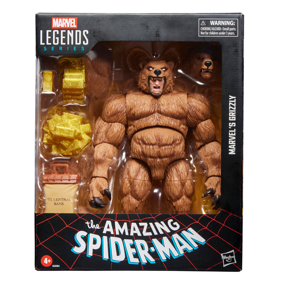 The Amazing Spider-Man Marvel Legends Figura Marvel's Grizzly 15 cm