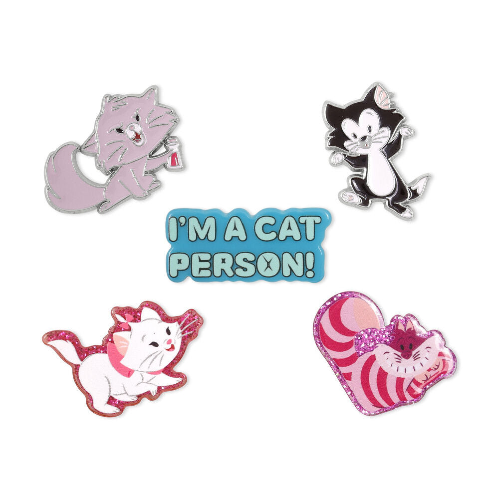 Set 5 pins Los Aristogatos Disney