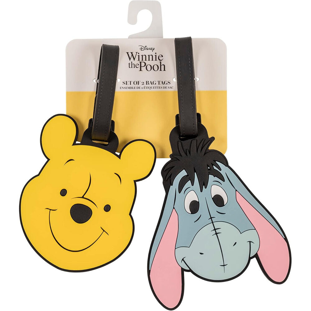 Set 2 Etiquetas de Equipaje Winnie the Pooh Disney Frikytopia