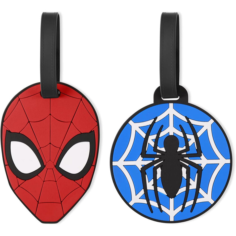 Set 2 Etiquetas de Equipaje Spiderman Marvel