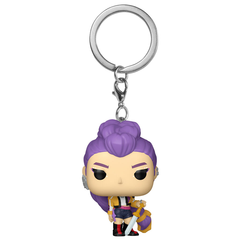 Porta-chaves Pocket POP KPop Demon Hunters Rumi Frikytopia