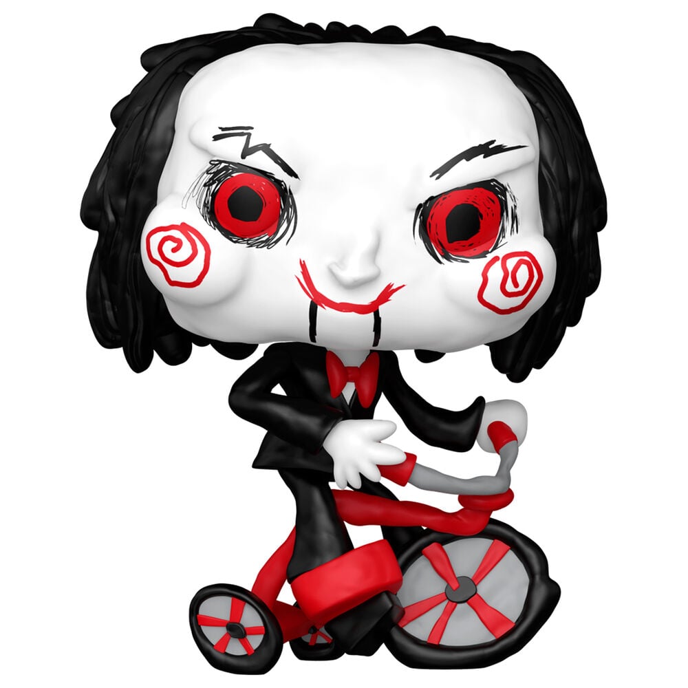 Figura POP Saw Billy on Bike Frikytopia