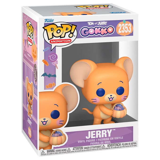 Tom & Jerry Gokko POP! Animation Vinyl Figura Jerry 9 cm